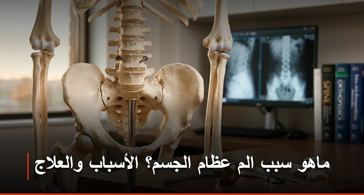 ماهو سبب الم عظام الجسم