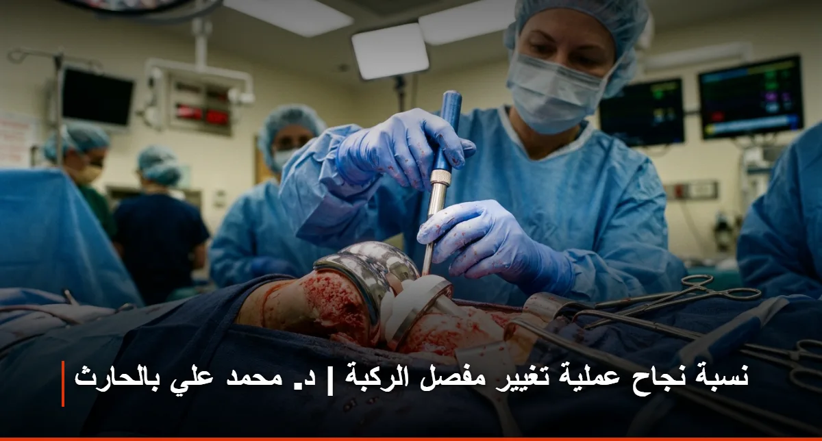 نسبة نجاح عملية تغيير مفصل الركبة