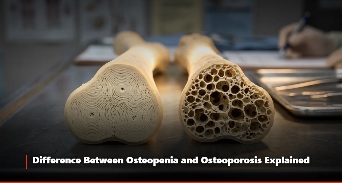 The Difference Between Osteopenia and Osteoporosis